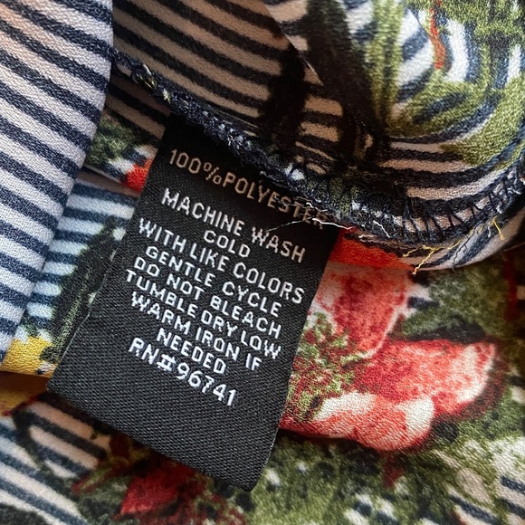 Signature Studio Floral and Stripe Blouse - Picture 3 of 10